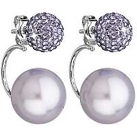 Evolution Group Dvojité náušnice179.3 tanzanite