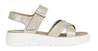 GEOX Dámske sandále D Tamas Lt Gold D02DLD-000PV-C2012
