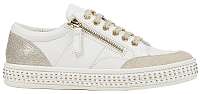 GEOX Dámske tenisky D Leelu` White/Champagne D94FFE-08554-C1ZB5