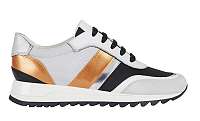 GEOX Dámske tenisky D Tabelya Off White / Black D02AQA-02211-C1351