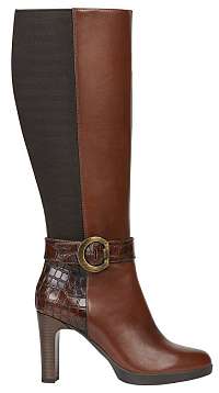 GEOX Dámske topánky D Annya High Brown D94AED-0436Y- C001 3