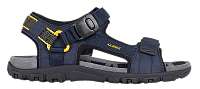 GEOX Pánske sandále Uomo Sandal Strada B Navy/Yellow U9224B-000AF-C0657