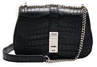 Guess Dámska crossbody kabelka Asher Mini Convertible Xbody black-bla