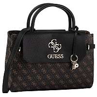 Guess Dámska kabelka Esme Girlfriend Satchel brown-bro