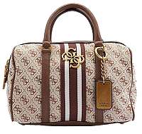 Guess Dámska kabelka Guess Vintage Box Satchel Brown -Bro