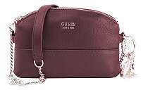 Guess Dámska kabelka Lila Mini Double Zip Crossbody Merlot-Mer