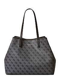 Guess Dámska kabelka Vikky Large Tote HWSG69 coal-coa