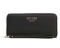 Guess Dámska peňaženka Vikky SLG Large Zip Around black-bla