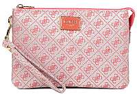 Guess Dámske listová kabelka G Lurex Three Pouch Rose -Ros