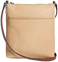 Guess Elegant nej crossbody kabelka Winston e Logo Large Crossbody Sand Multi