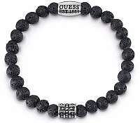 Guess Originálne náramok s lávovými kameňmi UMB85019