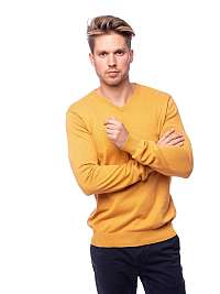 Heavy Tools Pánsky sveter Hildar Yellow W19-147 L