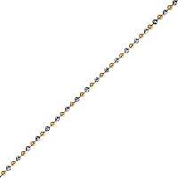 Hot Diamonds Bicolor strieborná retiazka Emozioni CH046_CH047_CH048 cm