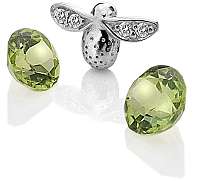 Hot Diamonds Element Včielka s Peridot Anais EX196