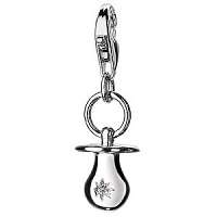 Hot Diamonds Prívesok Cumlík s diamantom Love Luck Happiness DT149