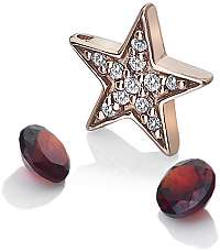 Hot Diamonds Hviezdičkový element s granátmi Anais AC111