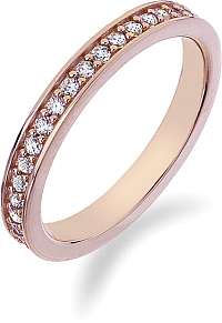 Hot Diamonds Prsteň Emozioni Infinito Rose Gold ER008 mm