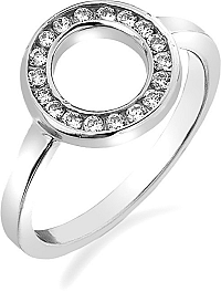 Hot Diamonds Prsteň Emozioni Saturno Silver ER001 mm
