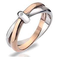 Hot Diamonds Prsteň Eternity Interlocking DR112 57 mm
