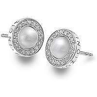 Hot Diamonds Strieborné náušnice Hot Diamonds Emozioni Giove Pearl DE460