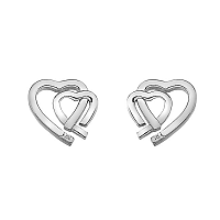 Hot Diamonds Strieborné náušnice Hot Diamonds Love DE531