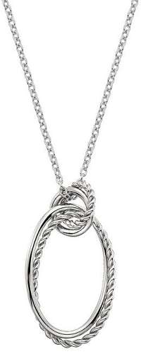 Hot Diamonds Strieborný náhrdelník s pravým diamantom Jasmine DP737