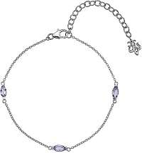 Hot Diamonds Strieborný náramok pre narodené vo februári Anais Ametyst AB002