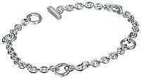 Hot Diamonds Strieborný náramok s diamantom Charm Elegance DL061