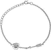 Hot Diamonds Strieborný náramok s diamantom Cupid DL597