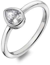 Hot Diamonds Trblietavý prsteň Emozioni Acqua Amore ER025 56 mm