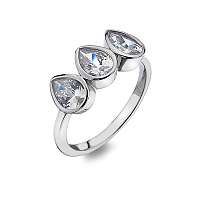 Hot Diamonds Trblietavý prsteň Emozioni Acqua Amore ER026 mm