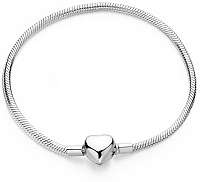Infinity Love Strieborný náramok na korálky a prívesky HC-065-kompatibilný s Pandora 21 cm