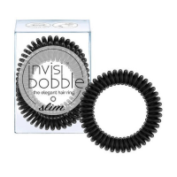 Invisibobble Tenká špirálová gumička do vlasov Invisibobble Slim 3 ks Chrome Sweet Chrome