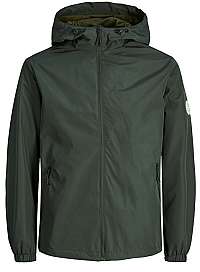 Jack&Jones Pánska bunda Glave Light Track Jacket Sts Forest Night S