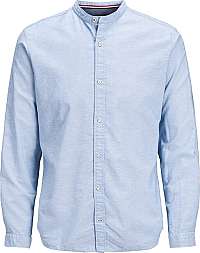 Jack&Jones Pánska košeľa JJESUMMER BAND SHIRT L / S S20 STS Infinity SLIM FIT M