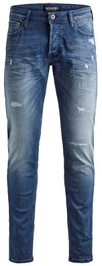 Jack&Jones Pánske džínsy JJIGLENN Slim Fit 12154895 Blue Denim .32