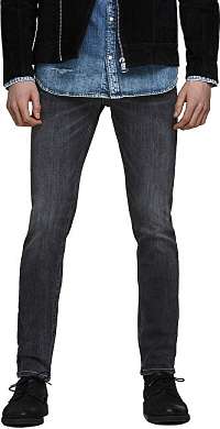 Jack&Jones Pánske džínsy JJIGLENN Slim Fit 12159030 Black Denim