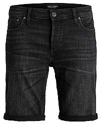 Jack&Jones Pánske kraťasy Irick Jjoriginal Shorts Am 869 Black Denim S