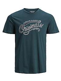 Jack&Jones Pánske tričko JORRAFAEL TEE SS CREW NECK Sea Moss M