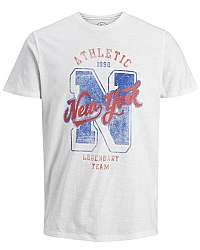 Jack&Jones Pánske tričko Superior Tees Ss Crew Neck Cloud Dancer Reg M