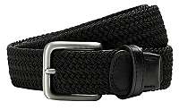 Jack&Jones Pánsky opasekJACSPRING WOVEN BELT Noosa Black 105 cm