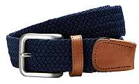 Jack&Jones Pánsky opasekJACSPRING WOVEN BELT Noosa Navy Blaze r 80 cm