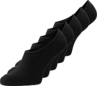 Jack&Jones Sada členkových ponožiek JACBASIC MULTI SHORT SOCK 5 PACK Noosa Black