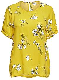 Jacqueline de Yong Dámska blúzka Kenya 2/4 Top Wvn Lemon