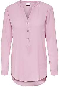 Jacqueline de Yong Dámska blúzka Track L / S Blouse Wvn Noosa Mauve Mist