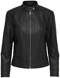 Jacqueline de Yong Dámska bunda JDYDALLAS faux LEATHER JACKET OTW Noosa Black