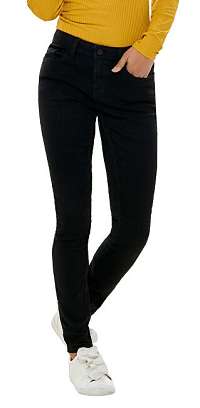 Jacqueline de Yong Dámske džínsy JDYMAGIC LIFE SKINNY RW BLACK Noosa DNM Black Denim