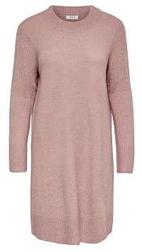 Jacqueline de Yong Dámske šaty JDYCREA Treats L / S Noosa DRESS KNT Wood rose XS