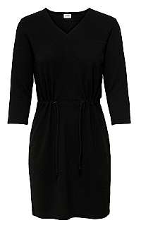 Jacqueline de Yong Dámske šaty JDYDAKOTA 3/4 DRESS JRS Black S