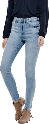 Jacqueline de Yong Dámske skinny džínsy JDYJONA 15171481 Light Blue Denim